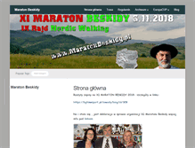 Tablet Screenshot of maratonbeskidy.pl